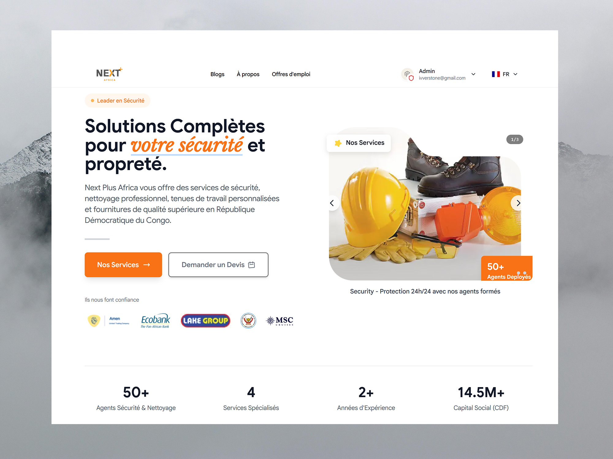 JobSeek - visuel principal - Projet réalisé par Peter Nzana, développeur web et mobile à Lubumbashi