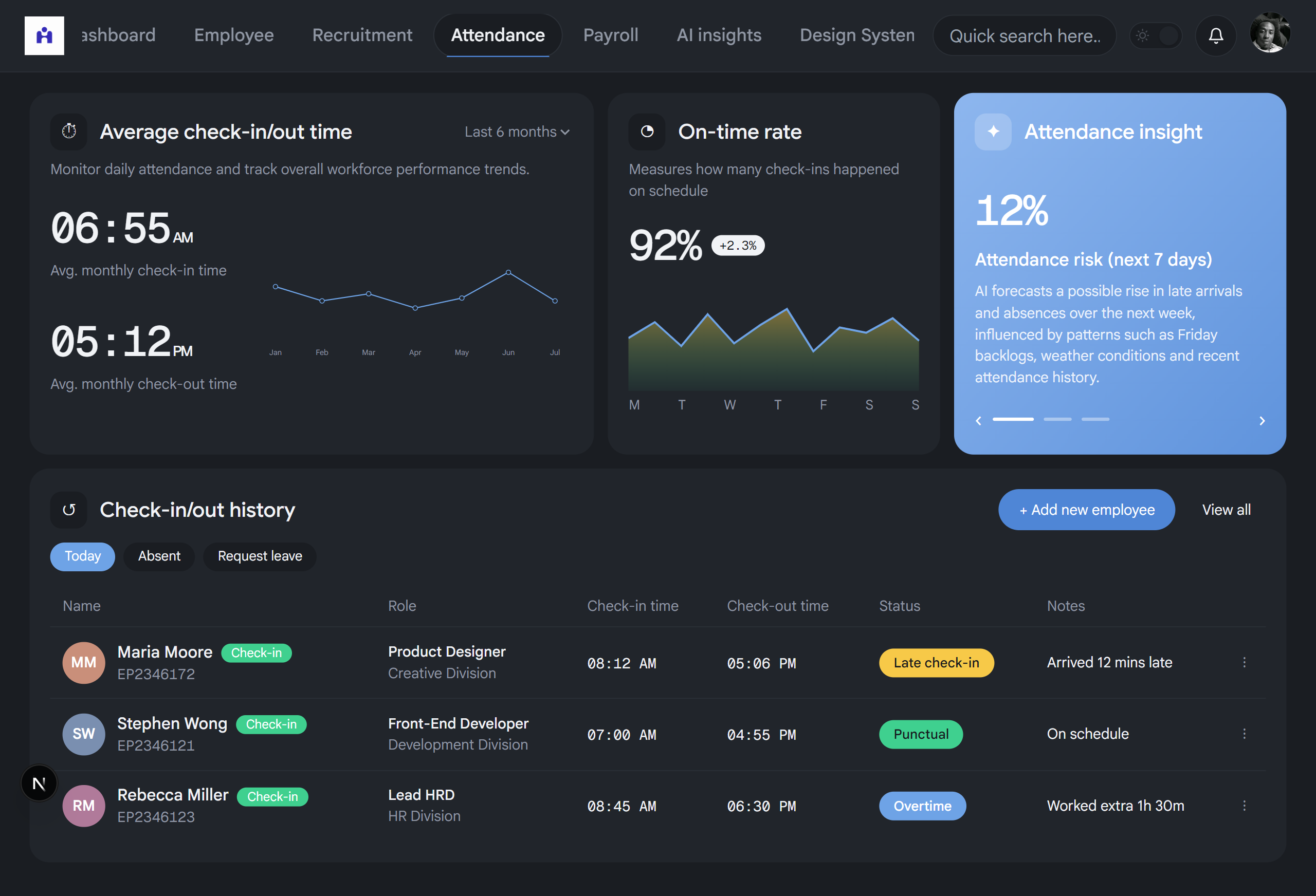 HRFlow — projet de Peter Nzana